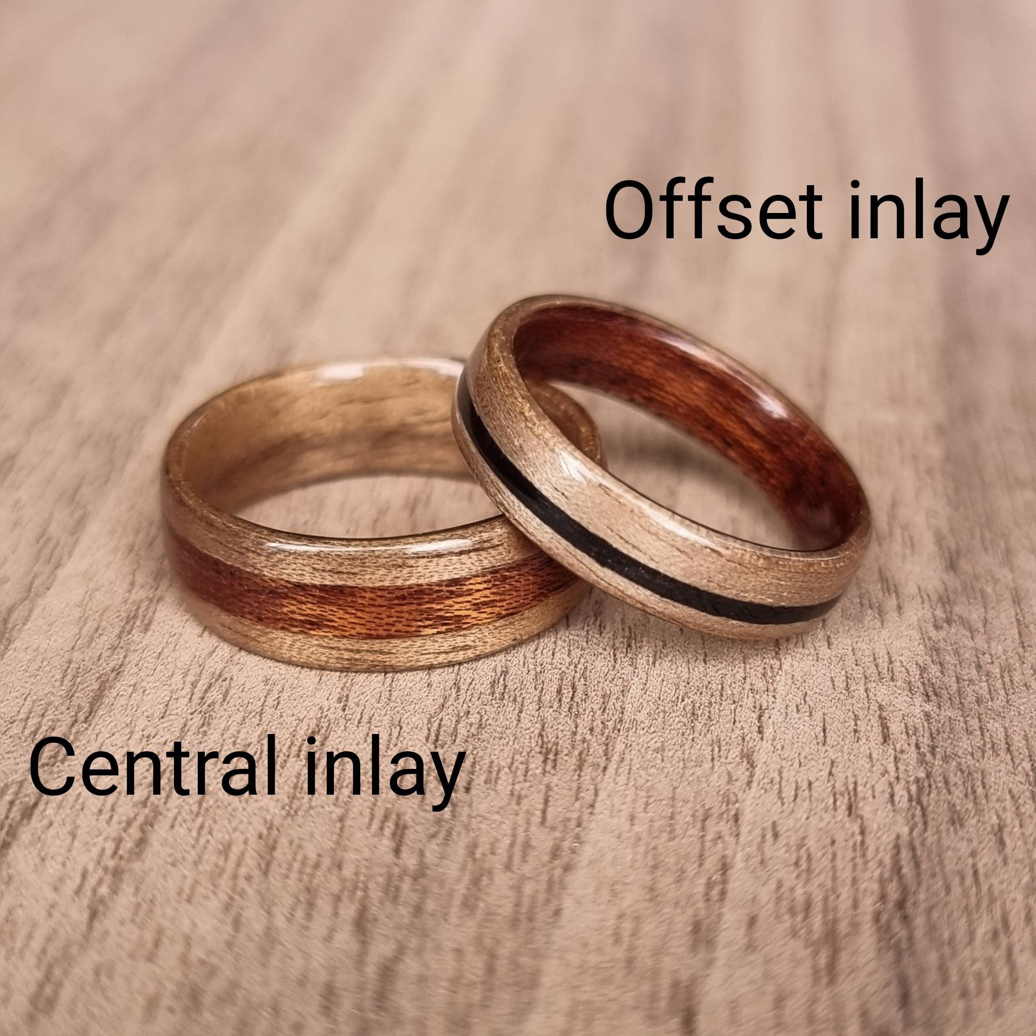 Custom Wooden Ring Bent Wood Ring Natural Ring Etsy UK