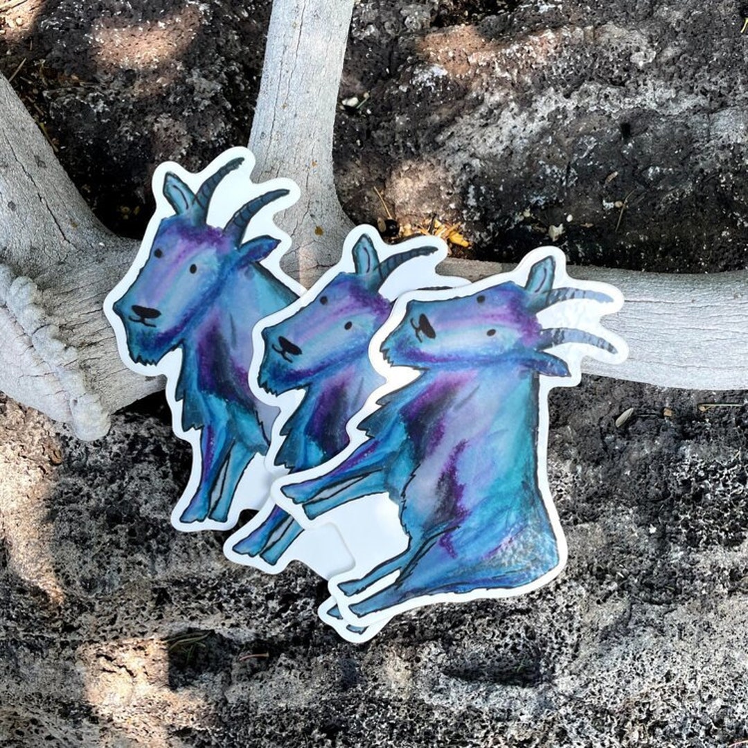 Goat Sticker - Etsy