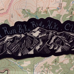 Active Mountain Sticker