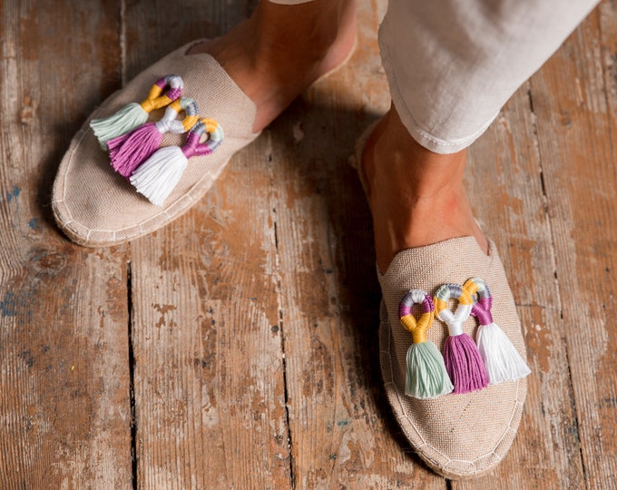 Printable Mules Pattern Woman Diy_download Espadrille Mules Sewing ...