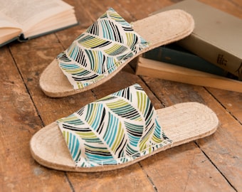 Printable slippers pattern men DIY_Download Espadrille slippers sewing instruction and pattern_Men slippers sewing video and pattern