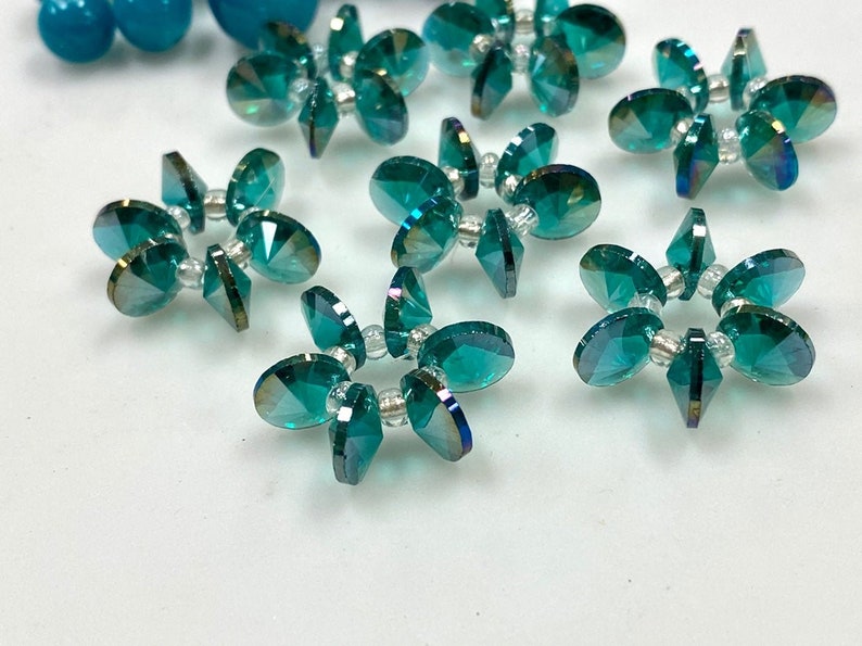 Crystal Beads Crystal Saucer Round Beads For DIY Making Etsy