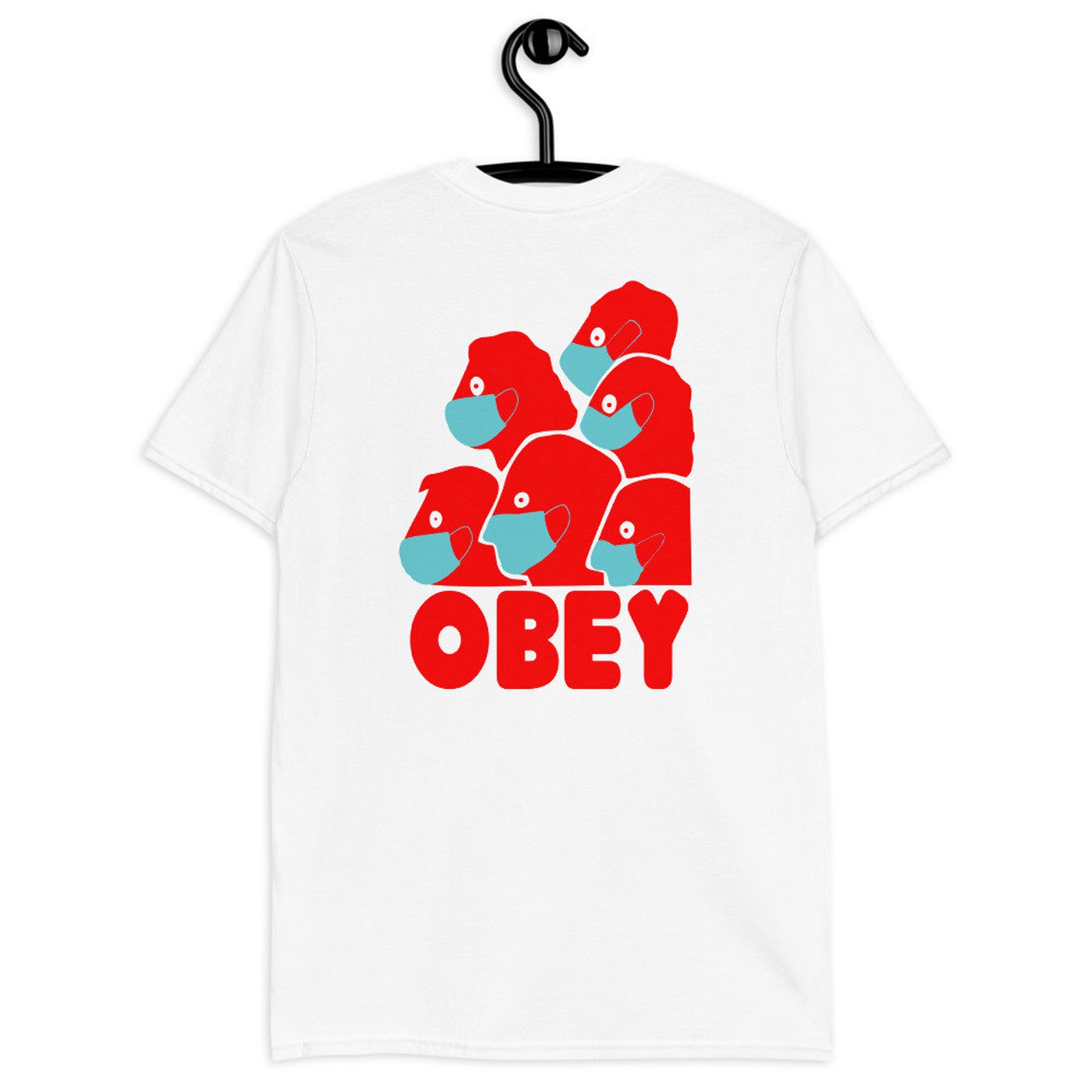 1984 Big Brother Obey Short Sleeve Unisex TShirt Etsy