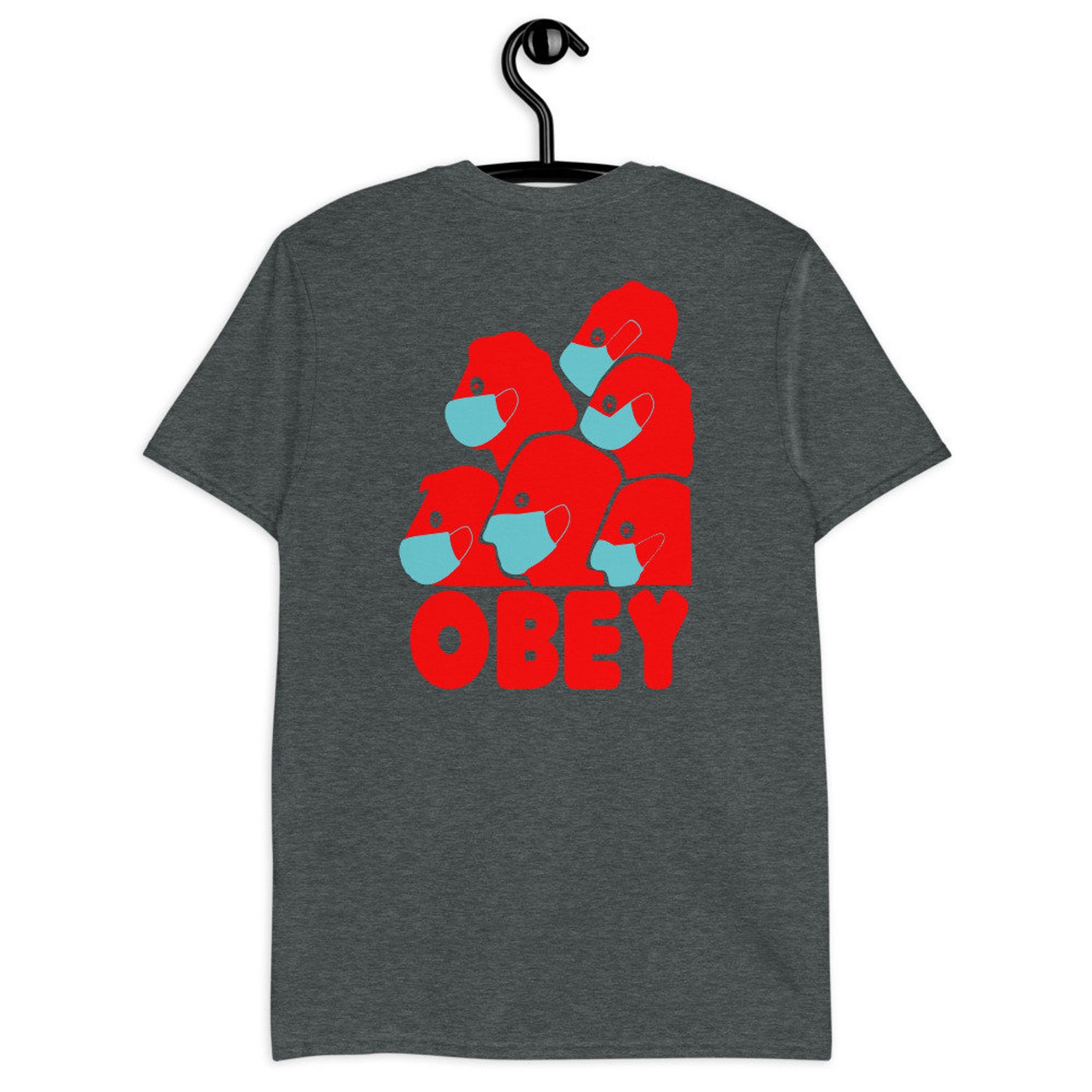 1984 Big Brother Obey Short Sleeve Unisex TShirt Etsy