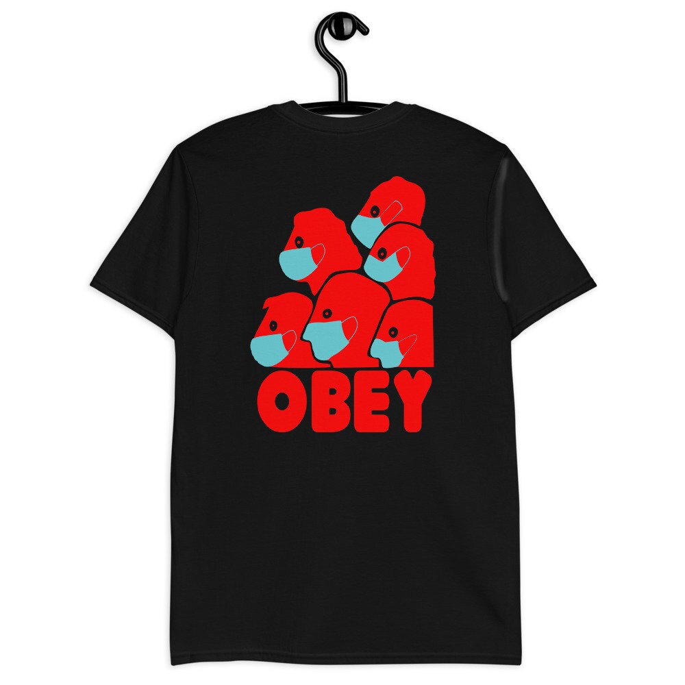 1984 Big Brother Obey Short Sleeve Unisex TShirt Etsy