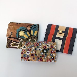 Upcycled wallet made from Tetrapak