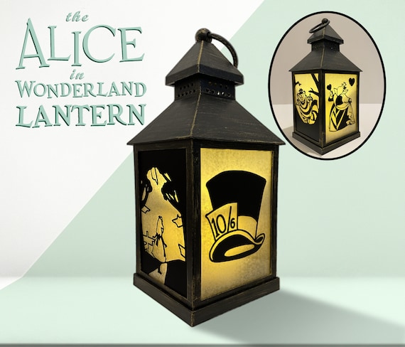 Ornamento lanterna Alice nel Paese delle Meraviglie -  Italia