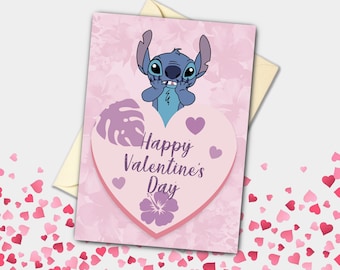 Valentinstag Karte | Feier, Verlobung, Vorschlag Grußkarte