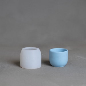 2&quot; Tulip Silicone Planter Mold | Multiple Heights | Candle Jar or Planter