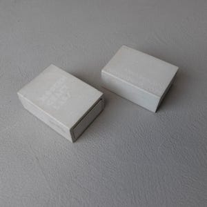 Custom Concrete Matchbox – Personalized Modern Minimalist Gift | Housewarming, Wedding, Business Logo Match Holder