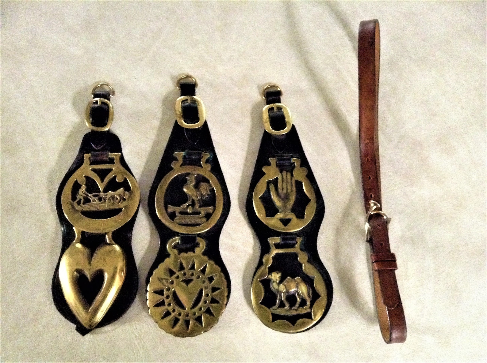 Tack Equestrian Horse Bridle Saddle Tack Decorative Brass Etsy