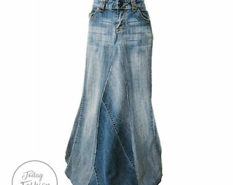 maxi skirt with train