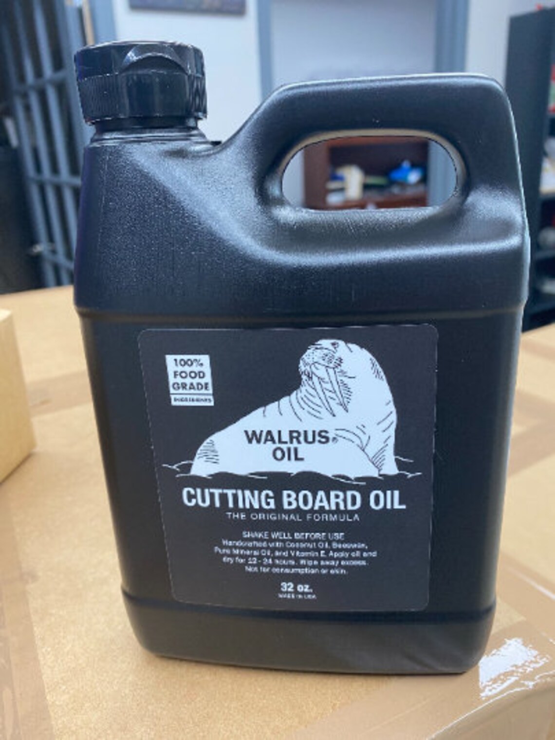 Walrus Oil Cutting Board Oil | Etsy