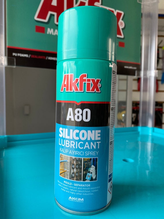 Akfix Mold Release Lubricant Spray not for Use With Silicone Molds