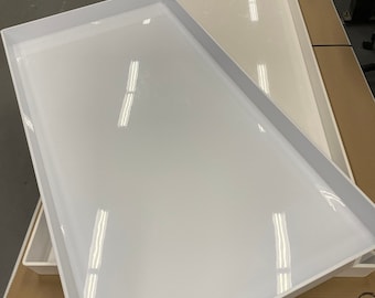 30” x 60” x 3” NO-SEAL Epoxy/Resin Reusable Form