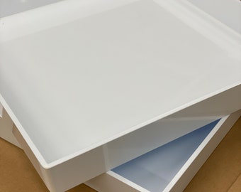 Premium 24” x 24” x 3” NO SEAL Form - Reusable Epoxy/Resin Form