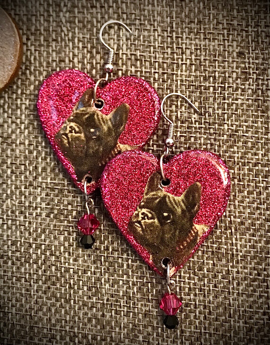 Boucles doreilles vintage pour chiens Etsy