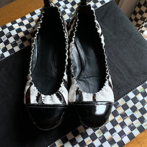 Tory Burch Ballet Flats - Zebra