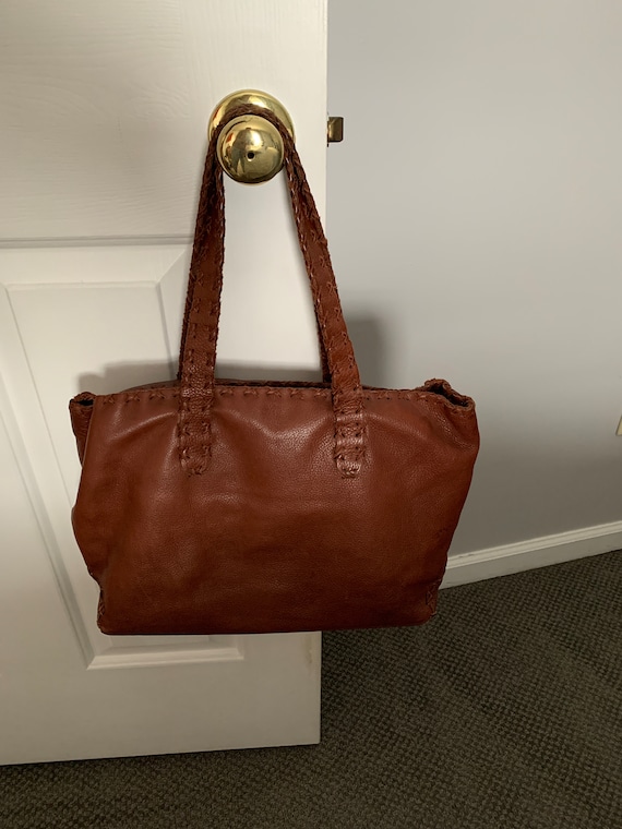 Sundance Leather Tote Etsy
