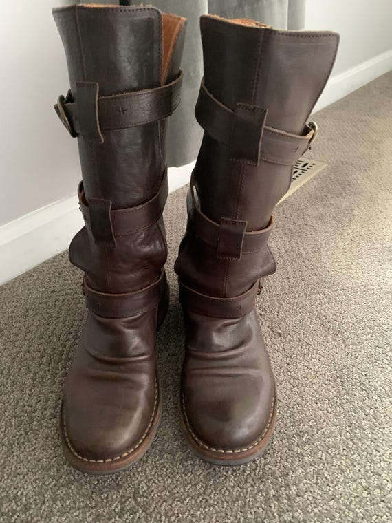 Fiorentini + Baker Boots - Brown 3 Buckle - Size 36 - Etsy