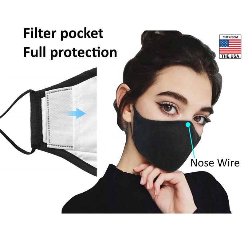 Face Mask Filters Replacement filters for face mask Carbon Etsy