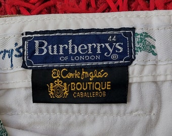 burberry vintage label
