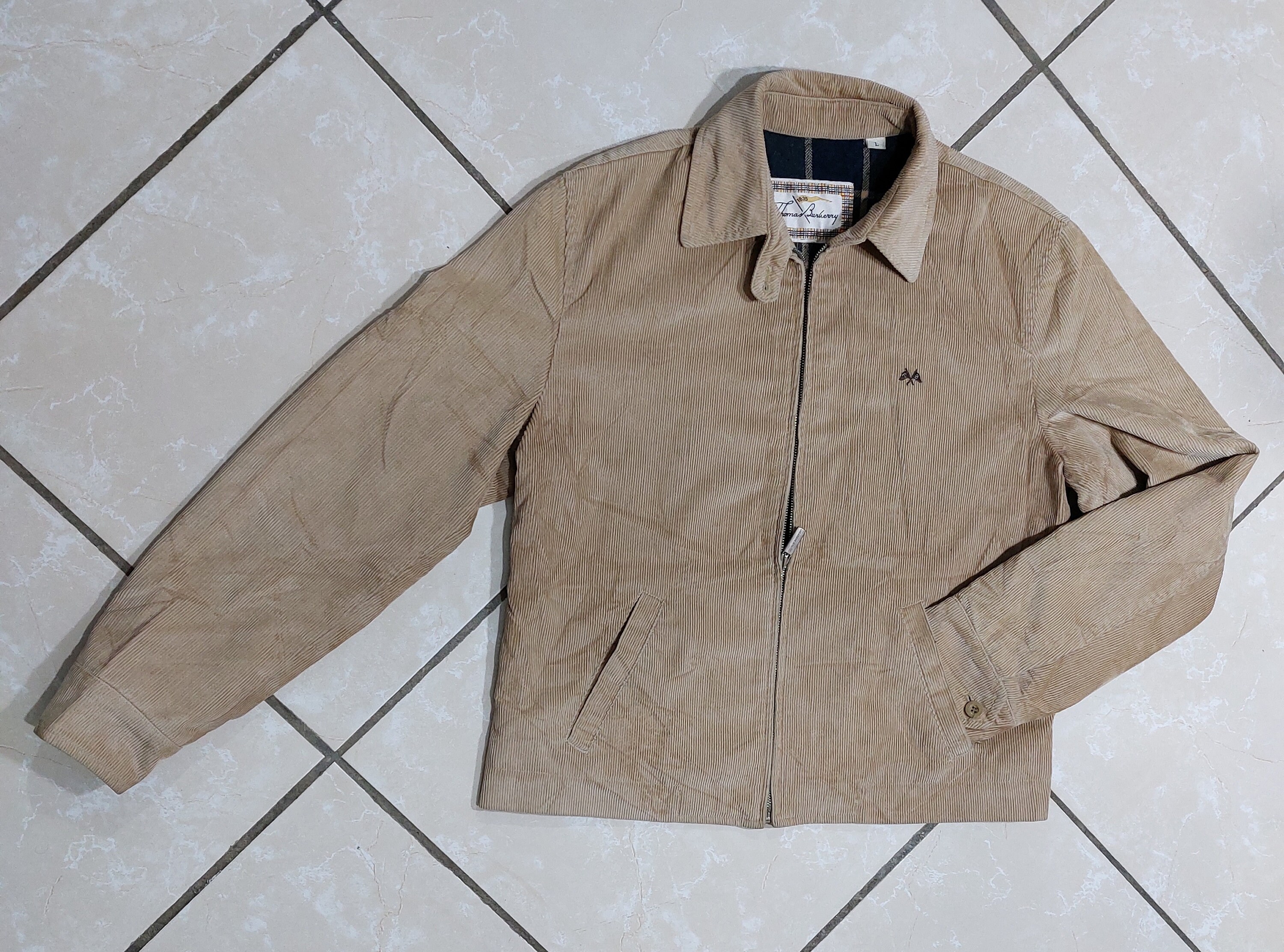burberry corduroy jacket