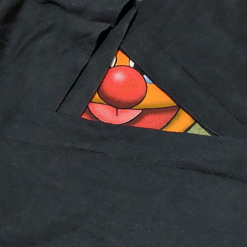 Vintage Sesame ST Muppets 1998 Jim Henson 90s shops Sesame Street ELMI Black T-Shirt XL Screen Stars Made in Irland