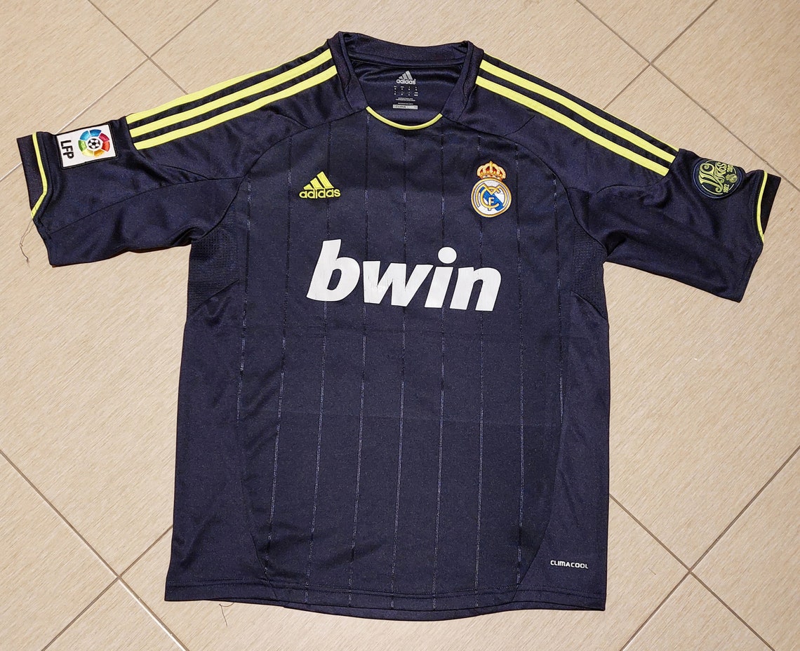 Official Real Madrid GARI Soccer Shirt BWIN Adidas Jersey Size - Etsy UK