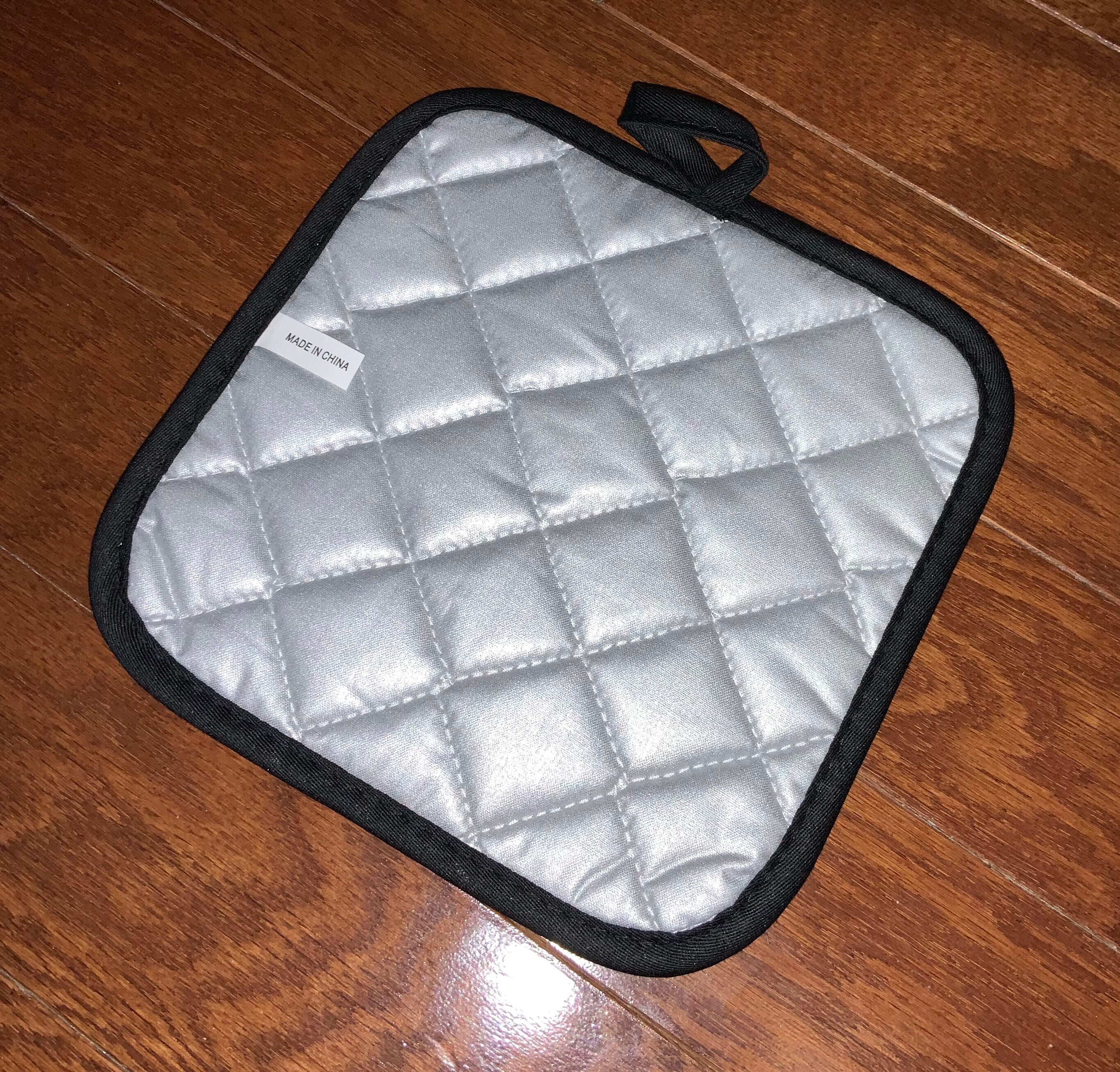 Sublimation Pot Holder with black trim Etsy