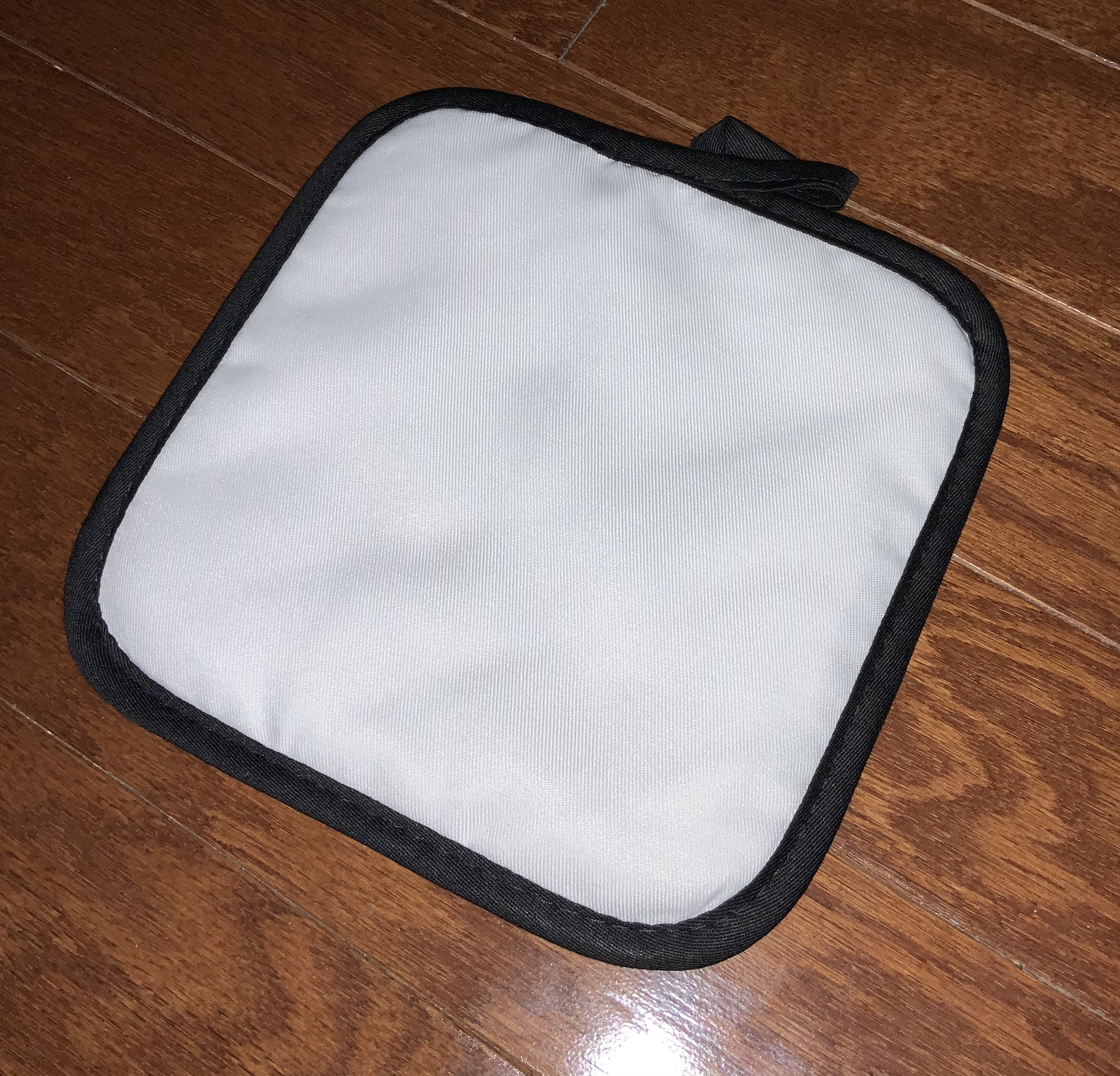 Sublimation Pot Holder with black trim Etsy