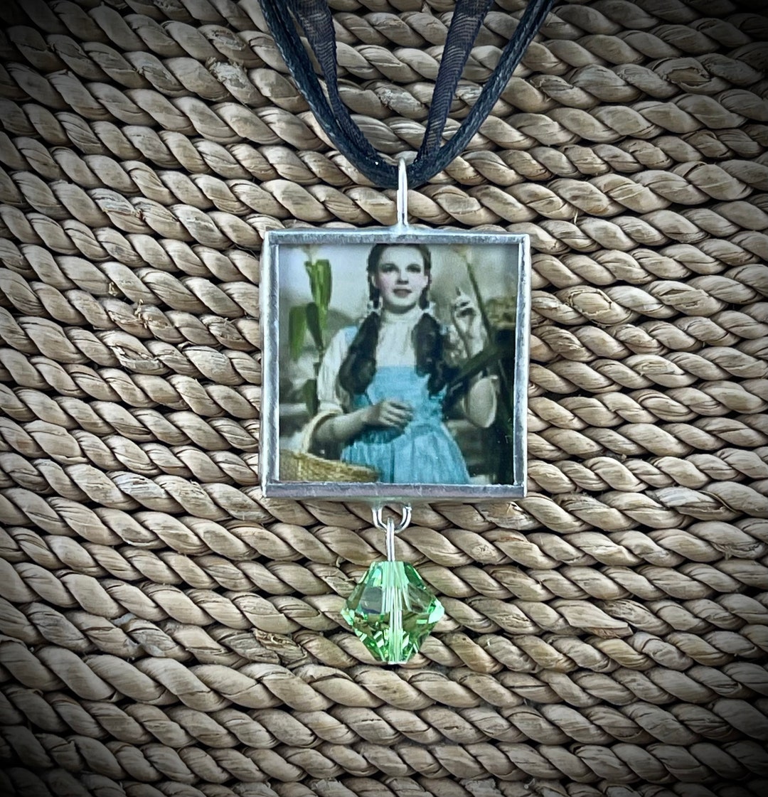 Wizard of Oz Soldered Pendant, Dorothy Pendant, Wizard of OZ Pendant