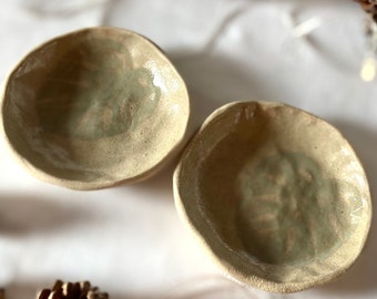 Monstera Swiss Cheese Leaf Glazed Unglazed Ceramic Pottery Ring Jewellery Jewelry Tray Dish Trinket Plate