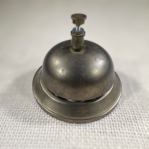 AUSVERKAUF! War 45.00 ....Messing antike Thekenglocke