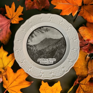 Piatto souvenir Great Smoky Mountains