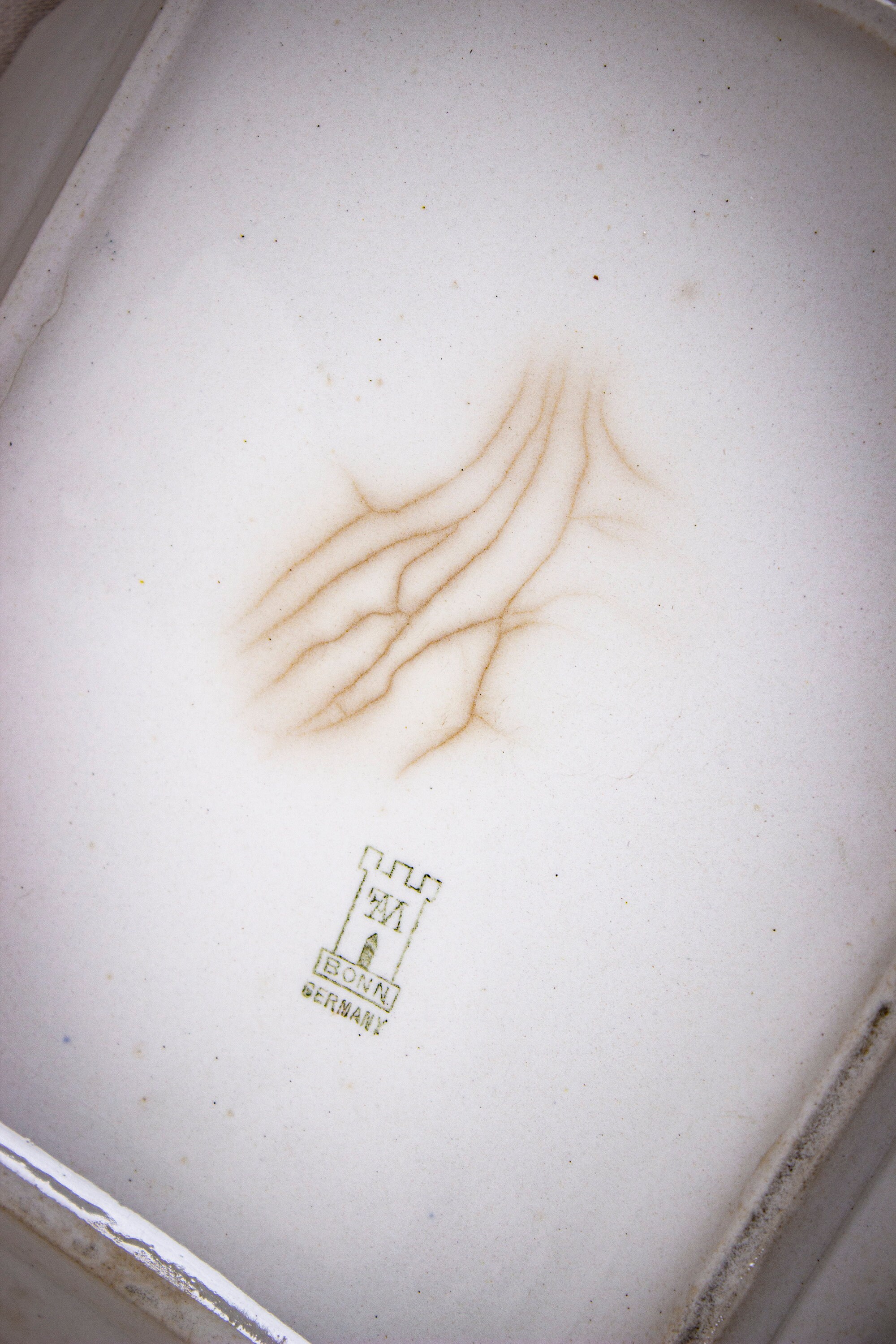 Antique Porcelain Cheese Keeper Etsy