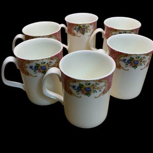 Lady Carlyle set of 6 mugs