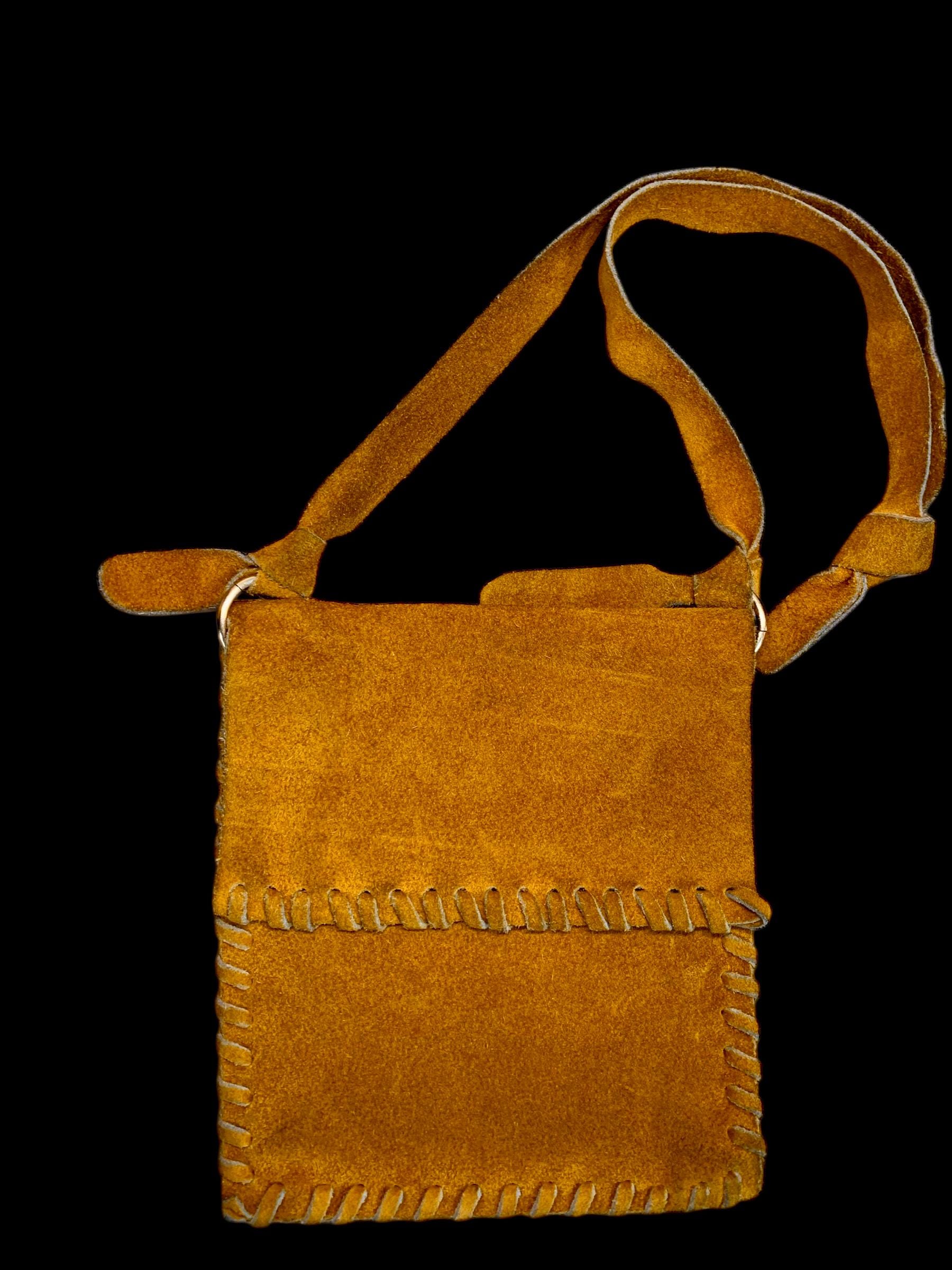 1970s Suede Shoulder Bag/purse - Etsy