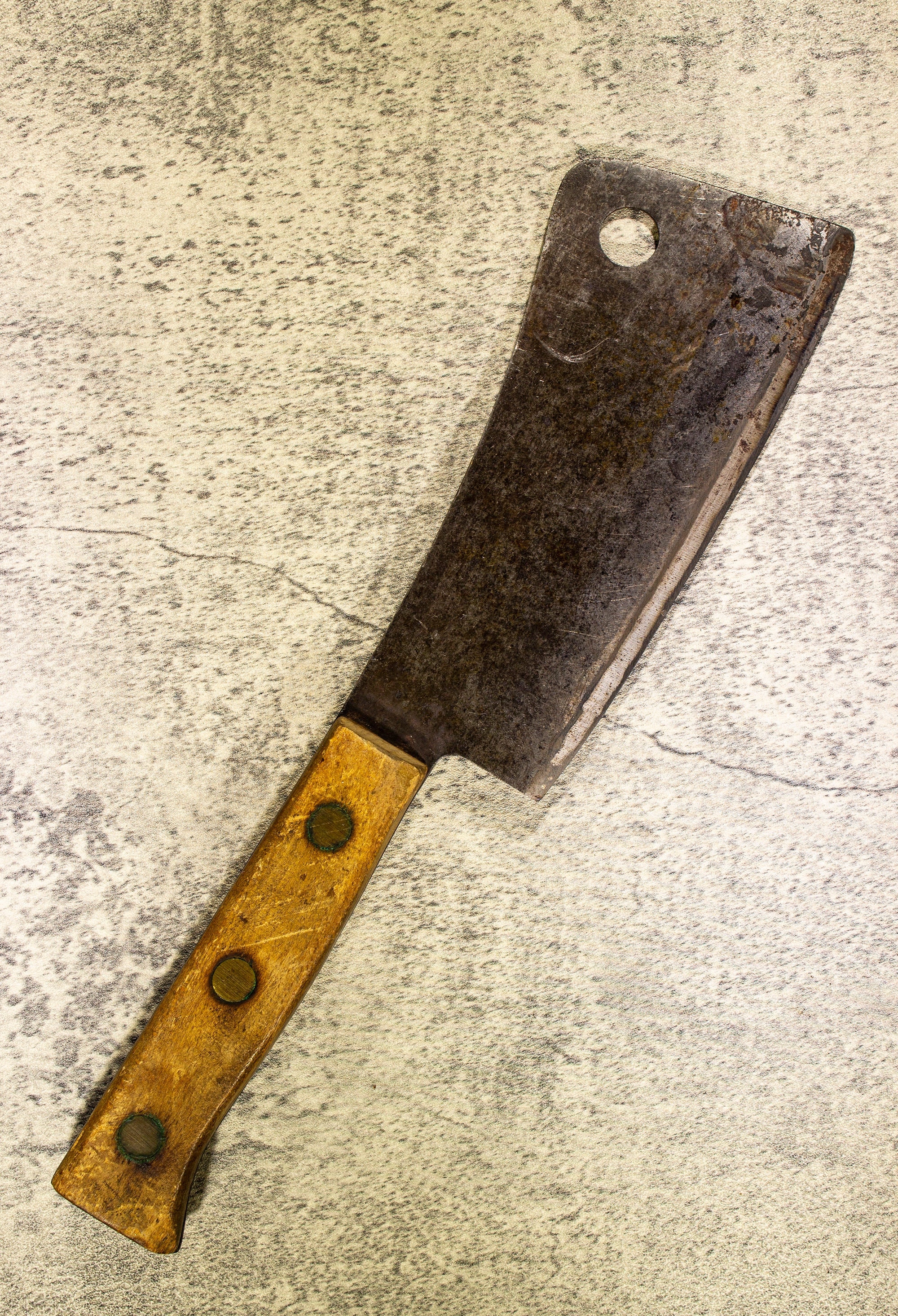 SALE WAS 150  Enderes Antique Meat Cleaver 