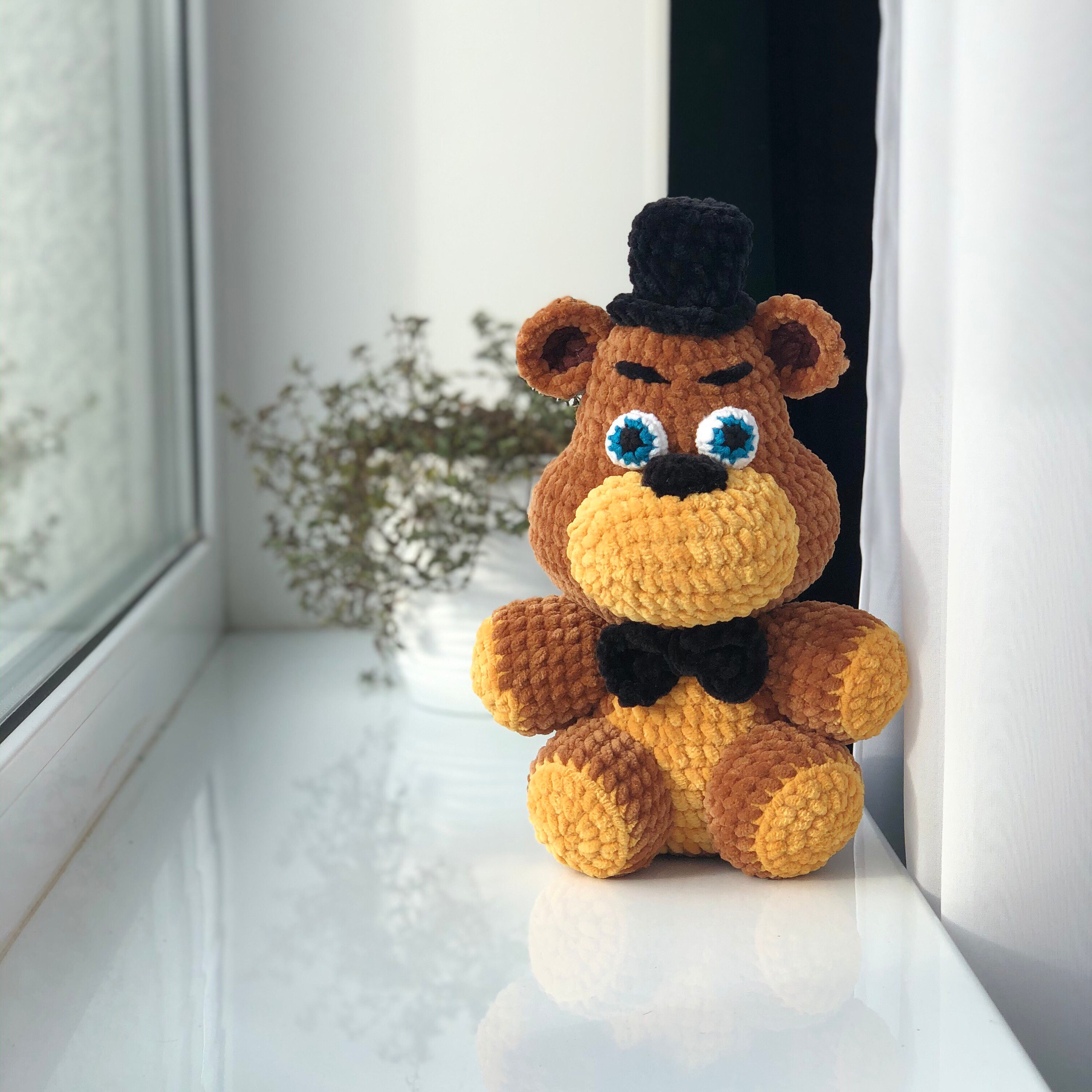 Freddy Fazbear Plush Crochet Pattern Etsy