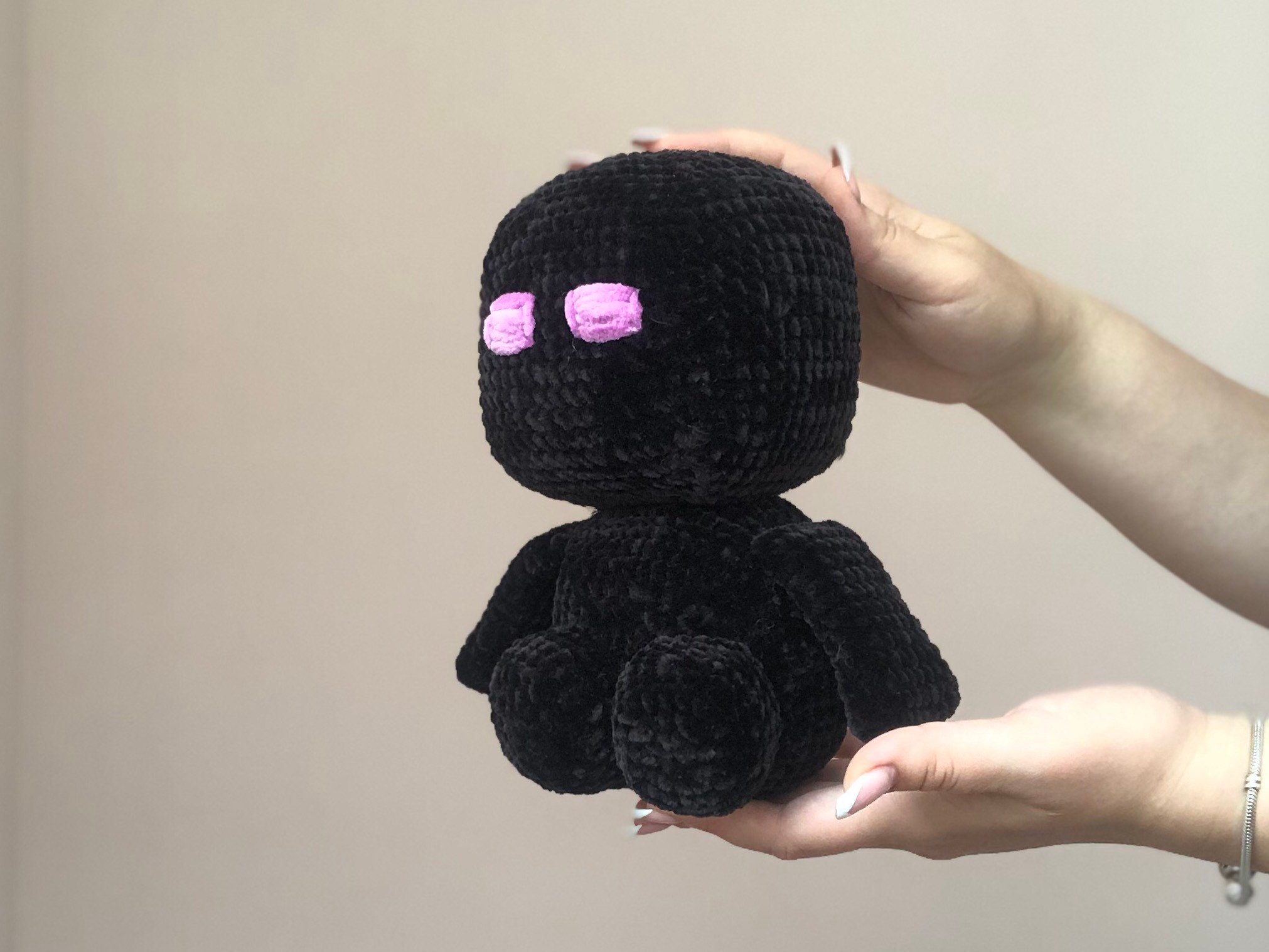 Enderman Minecraft: Crochet pattern