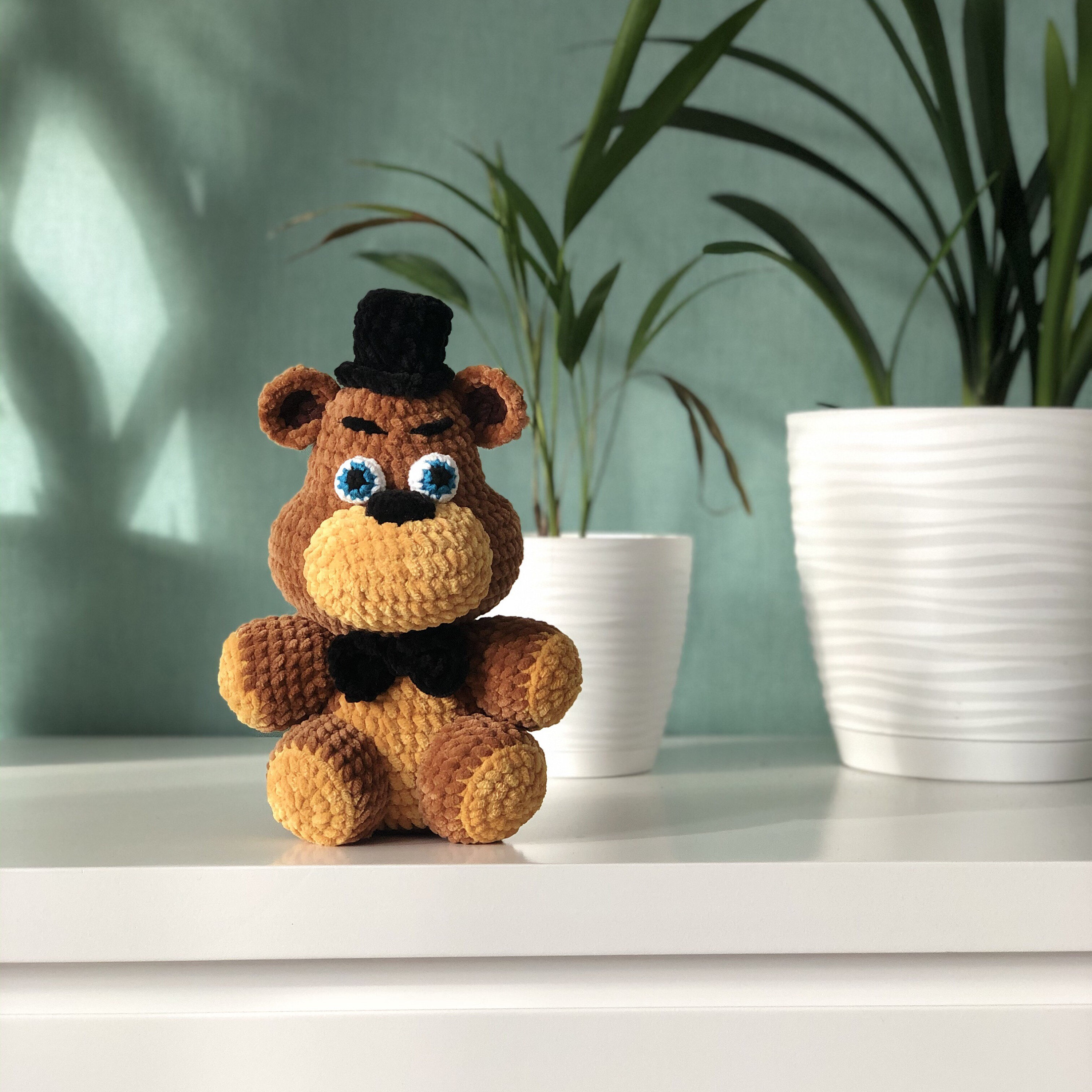 Freddy Fazbear Plush Crochet Pattern Etsy