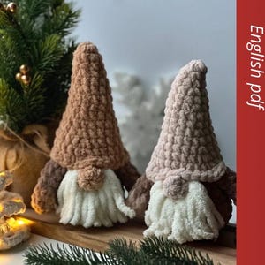Christmas Gnome Easy Crochet Pattern