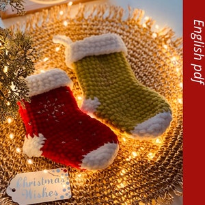 Christmas stockings Crochet Pattern