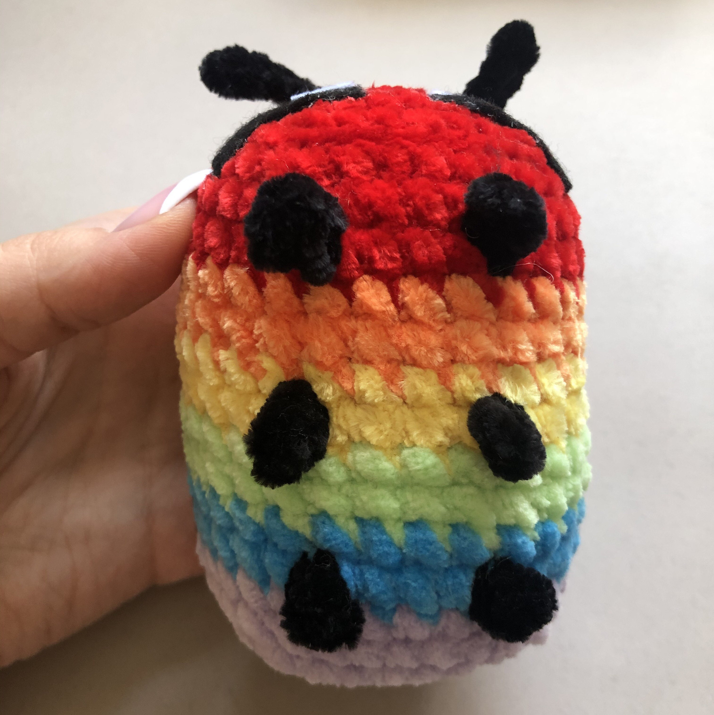 Rainbow Bee Plush CROCHET PATTERN - Etsy