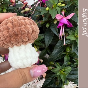 Champignon MOTIF AU CROCHET