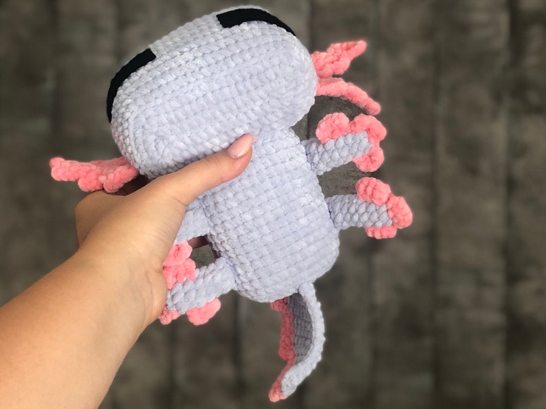 Minecraft Axolotl Plush Minecraft Plushie Gamer Gift | Etsy