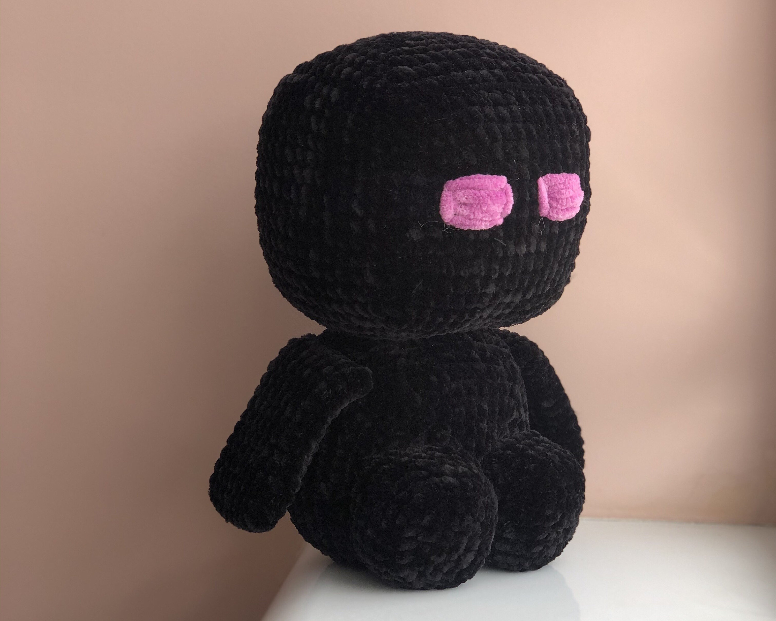 Enderman Minecraft: Crochet pattern