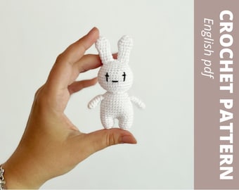 Bad bunny CROCHET PATTERN