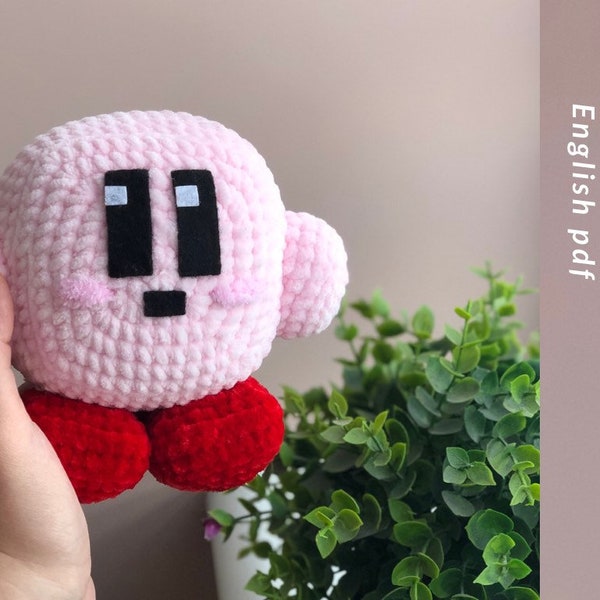 Kirby Plush Sewing Pattern Etsy
